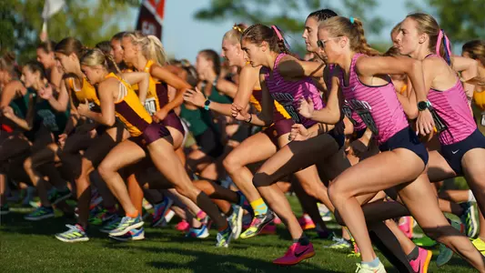 Women's Cross Country at the Mel Brodt Collegiate Open on Sept. 15 in Bowling Green, Ohio.