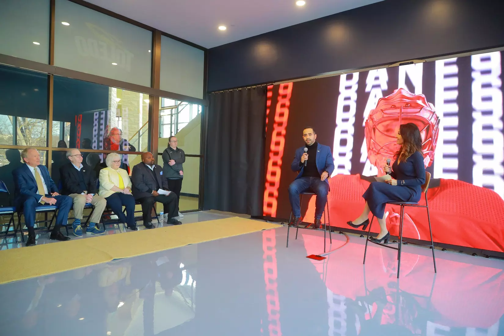 Nancy & James Lapp Creative Studio Ribbon Cutting Ceremony 1/16/2024