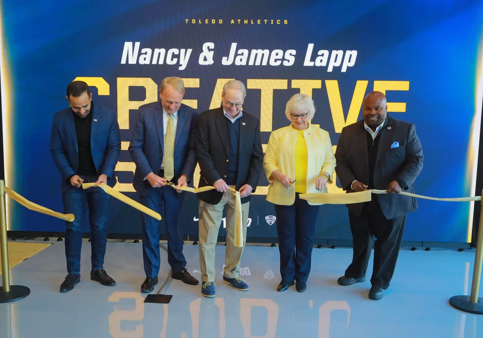 Nancy & James Lapp Creative Studio Ribbon Cutting Ceremony 1/16/2024