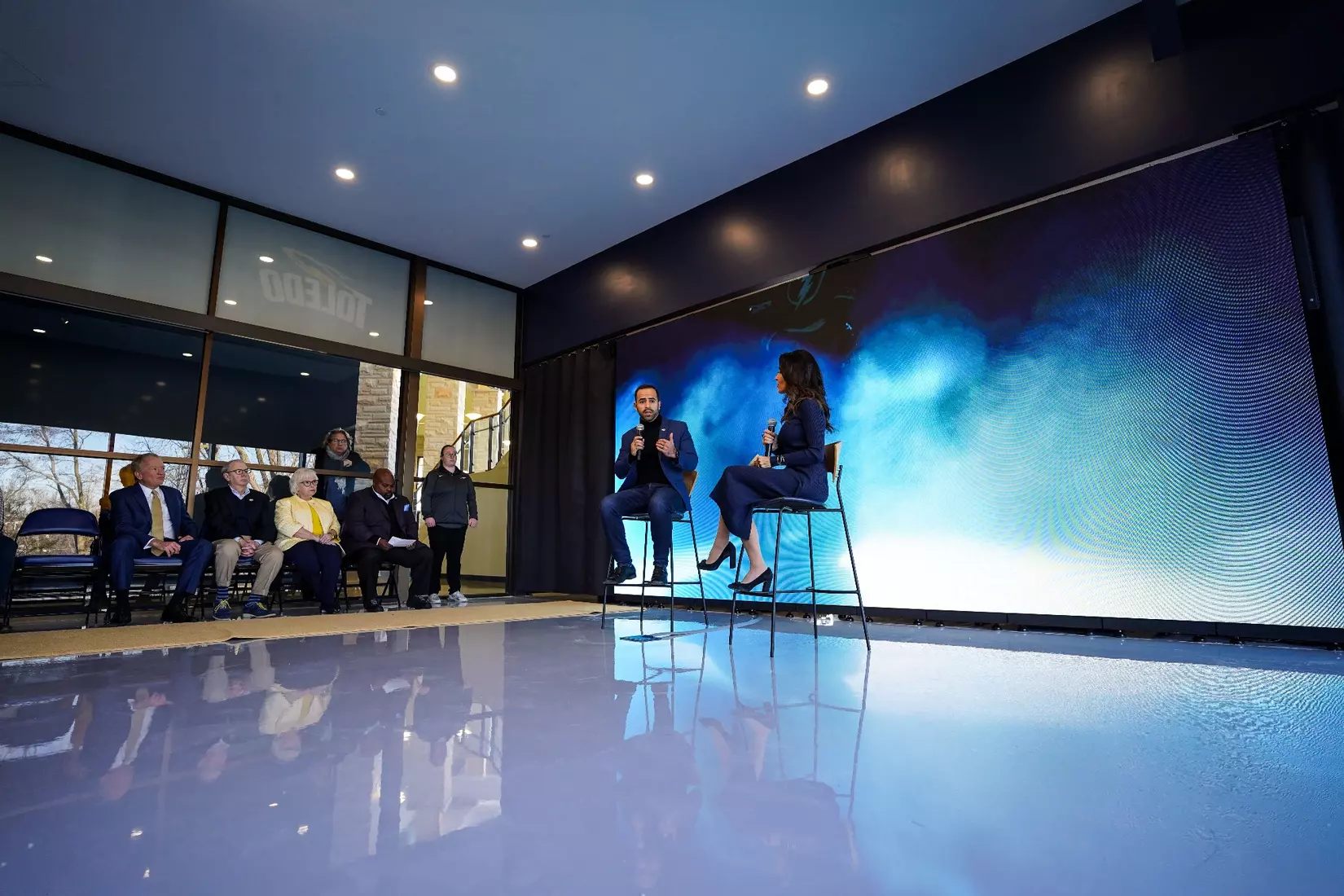 Nancy & James Lapp Creative Studio Ribbon Cutting Ceremony 1/16/2024