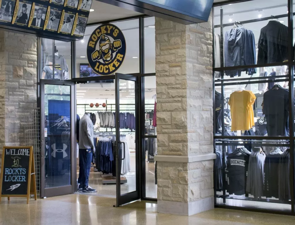 Nancy & James Lapp Creative Studio Ribbon Before: Rocky's Locker