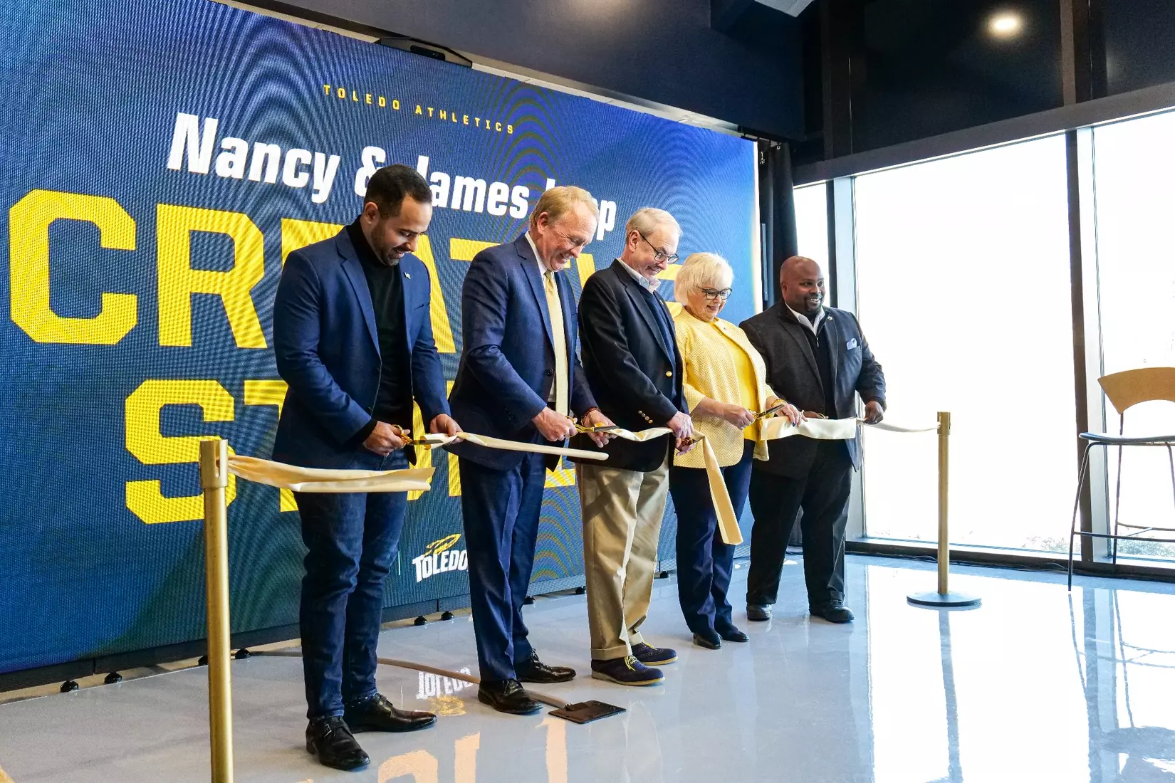 Nancy & James Lapp Creative Studio Ribbon Cutting Ceremony 1/16/2024