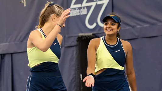 Julia Kuszynski and Sanjana Tallamraju