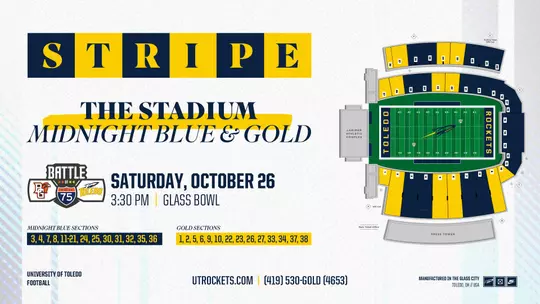Stripe the Stadium Map with Game Time