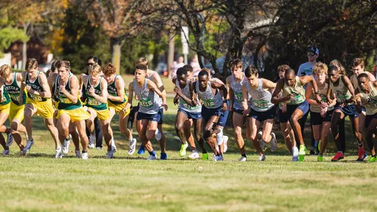Toledo men's cross country starting line