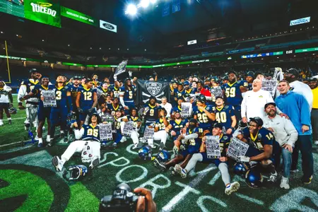 GameAbove Sports Bowl celebration