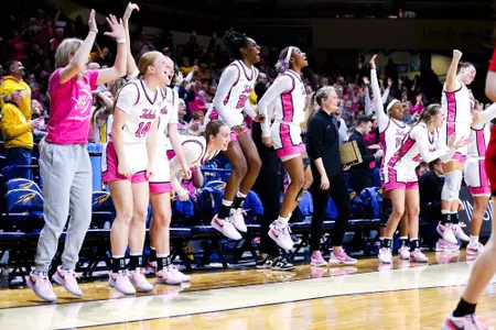 Team celebration vs. BSU