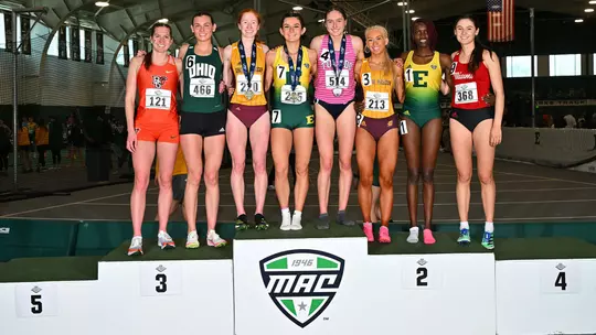Lianna Surtz Awards Mile MAC Indoor Track and Field Championship 2-24-24