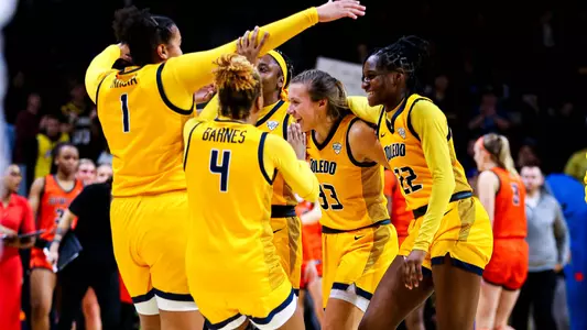 WBB Team Celebration vs. BGSU