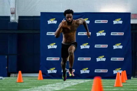 Dallas Gant at Pro Day