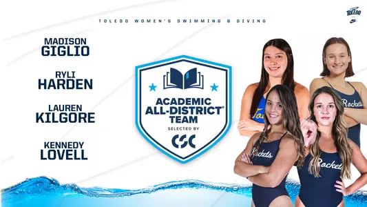 Swim CSC Academic All-District 2023-24