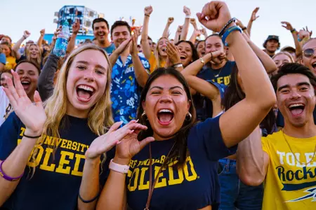Football fans - Glass Bowl