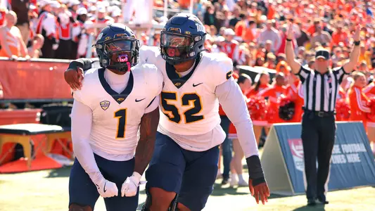 Chip Trayanum celebration vs. BGSU