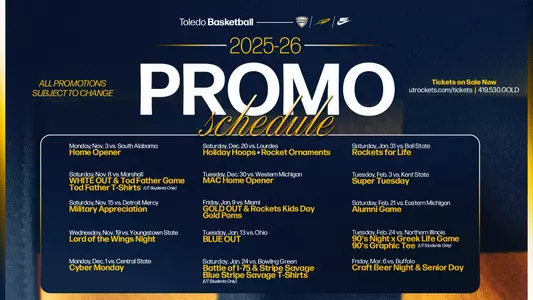 MB26 Promotional Schedule