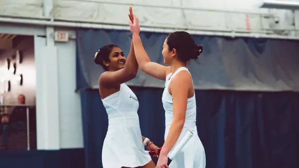 Neha Guru and Isabella Barretto