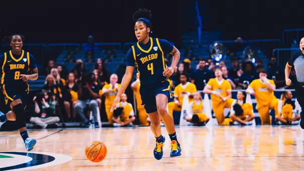 Toledo women's basketball guard Kendall Carruthers