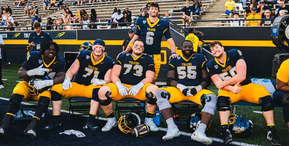 Toledo offensive line and John Alan Richter