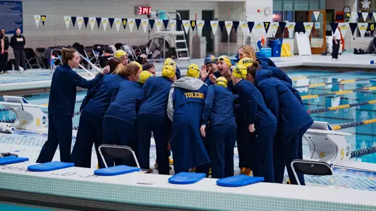 Swim Team Huddle