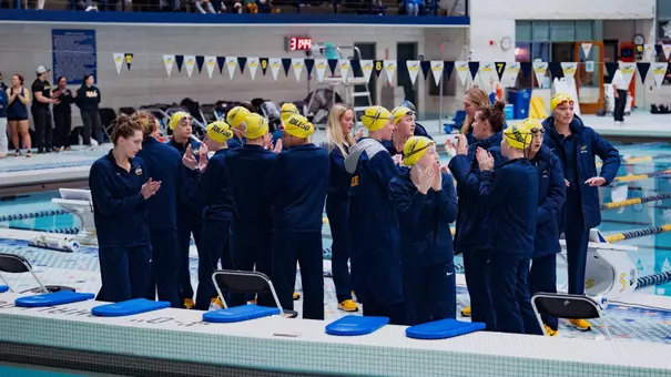 Swim Team Huddle