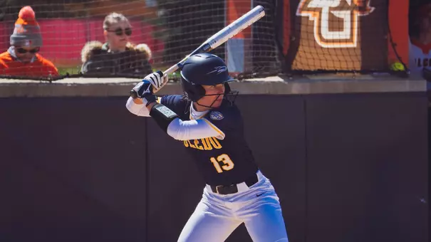 Payton Pudlowski at-bat during the Bowling Green series