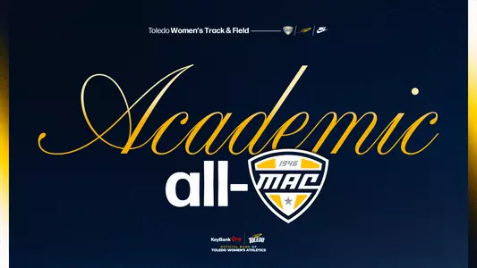 2026 Indoor Track & Field Academic All-MAC Graphic