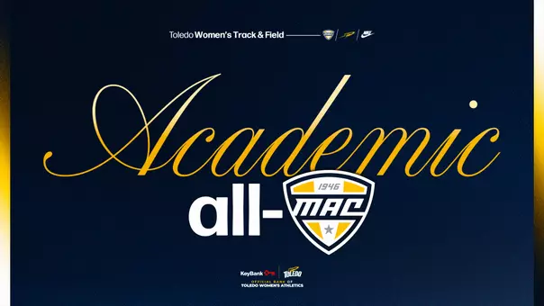 2026 Indoor Track & Field Academic All-MAC Graphic