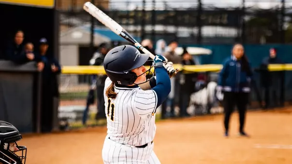 Audrey Miller swings bat