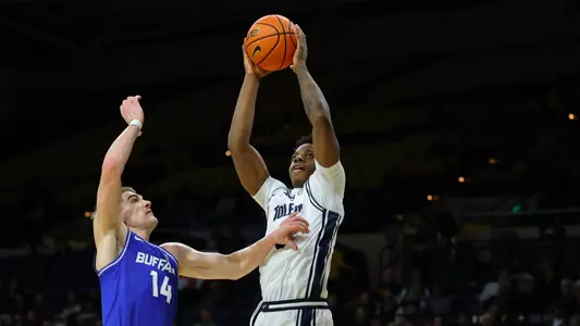 Toby Nwokolo drives to the basket