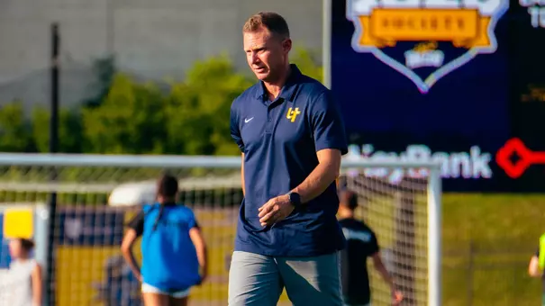 Toledo women's soccer head coach Mark Batman