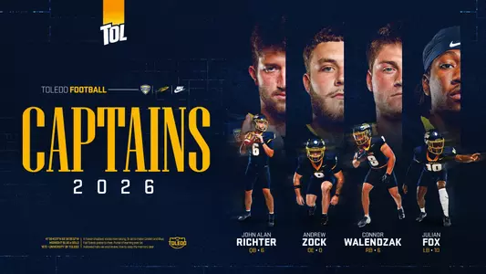 2026 Toledo football captains