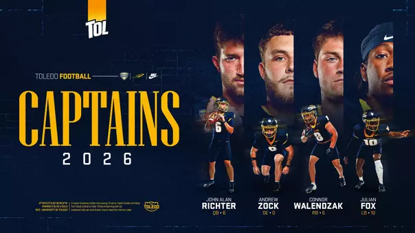 2026 Toledo football captains
