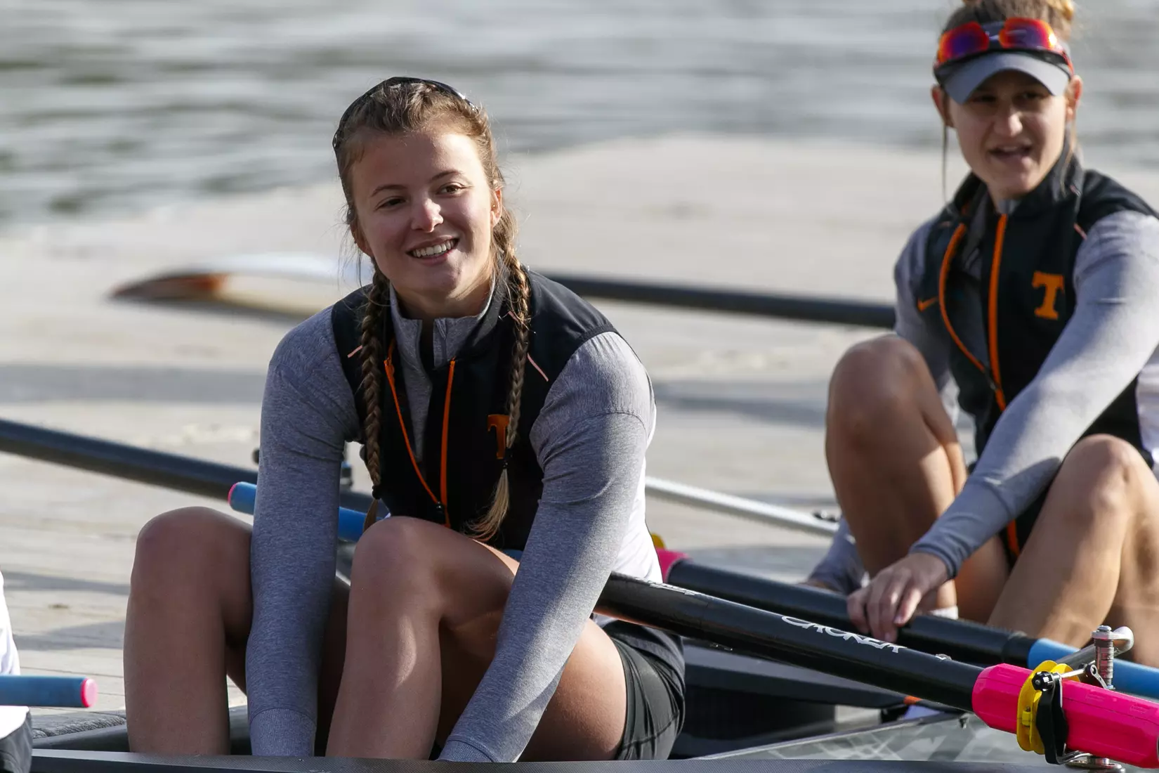 KNOXVILLE, TN - MARCH 24, 2019 - \mt during the match between the South Carolina Gamecocks and the Tennessee Volunteers at Goodfriend Tennis Center in Knoxville, TN. Photo By Amanda Pruitt/Tennessee Athletics