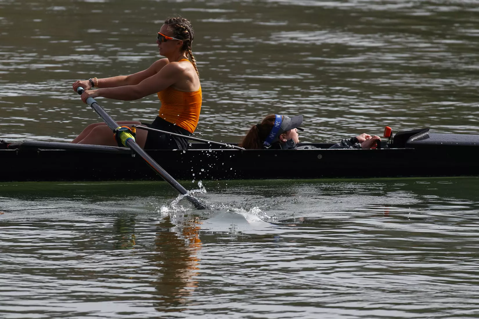 KNOXVILLE, TN - MARCH 24, 2019 - \mt during the match between the South Carolina Gamecocks and the Tennessee Volunteers at Goodfriend Tennis Center in Knoxville, TN. Photo By Amanda Pruitt/Tennessee Athletics