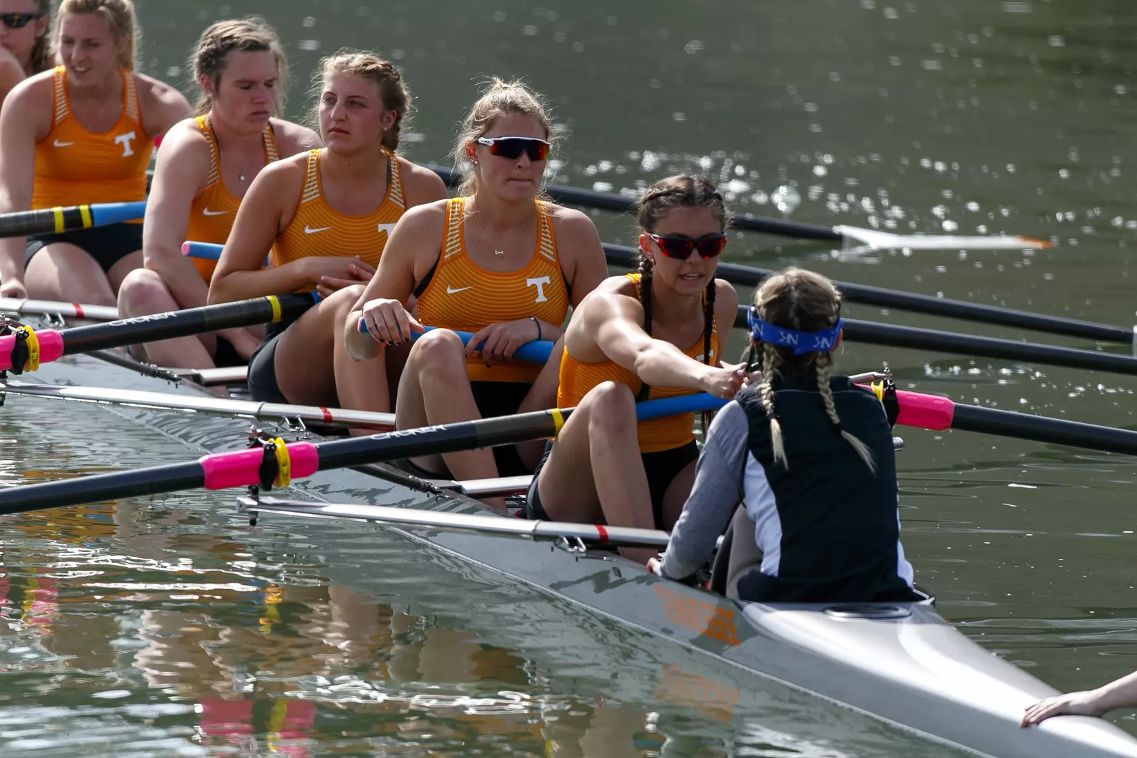 KNOXVILLE, TN - MARCH 24, 2019 - \mt during the match between the South Carolina Gamecocks and the Tennessee Volunteers at Goodfriend Tennis Center in Knoxville, TN. Photo By Amanda Pruitt/Tennessee Athletics