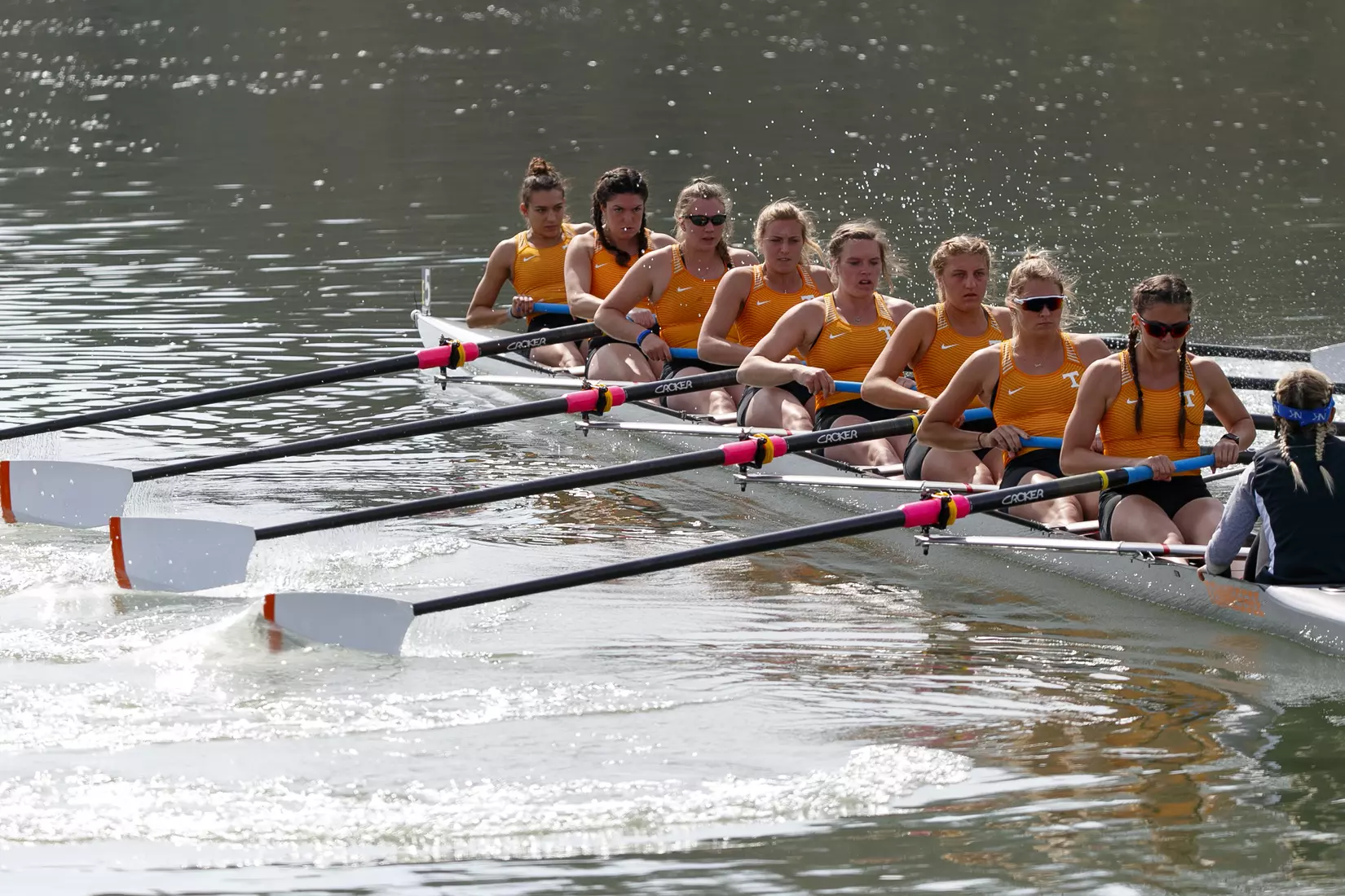 KNOXVILLE, TN - MARCH 24, 2019 - \mt during the match between the South Carolina Gamecocks and the Tennessee Volunteers at Goodfriend Tennis Center in Knoxville, TN. Photo By Amanda Pruitt/Tennessee Athletics