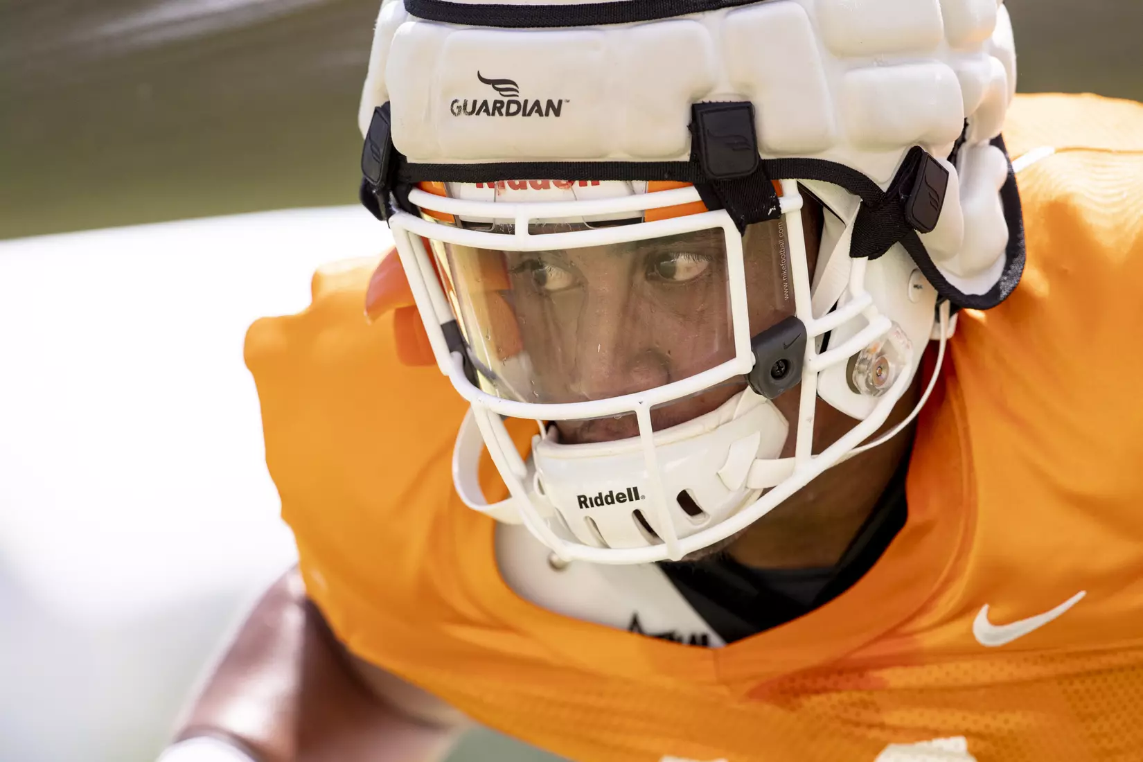 KNOXVILLE, TN - AUGUST 07, 2019 - Linebacker Henry To'Oto'O #11 of the Tennessee Volunteers during 2019 Fall Training Camp practice on Haslam Field in Knoxville, TN. Photo By Andrew Ferguson/Tennessee Athletics