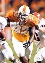 Tennessee defensive tackle Albert Haynesworth says he hopes to play consistently and keep improving during his career at UT.