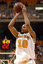 Thaydeus Holden scored a career-high 20 points in the Vols' 97-66 win over Appalachian State.