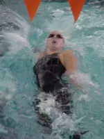 Hanson in action while she was a Lady Vol.