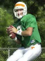 Sophomore quarterback Casey Clausen
