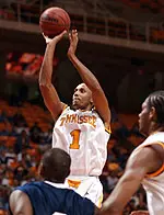 Vincent Yarbrough became the 12th player in UT history to surpass the 1500-point mark.