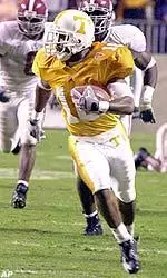 Mark Jones returned a kickoff 87 yards for a touchdown just before the half.