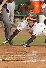 Nick Crowe collected a double as he got two of UT's five hits.