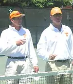 Coaches Fancutt and Mahony