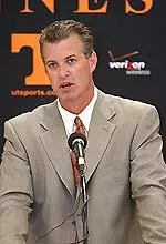 Tennessee head basketball coach Buzz Peterson discusses some of the changes in store for Thompson-Boling Arena this season.