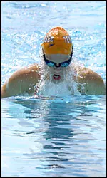 Megan Tomes narrowly missed another provisional qualifying time.