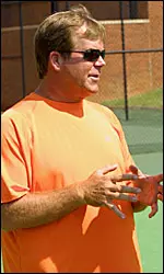 Co-Head Coach Mike Patrick helped announce the signing of two talented student-athletes.