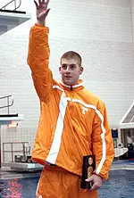 Jones's career-best score of 632.07 points moved him up to second place on UT's all-time top-10 list for the 3-meter springboard.