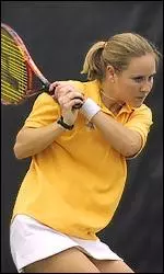 Crystal Cleveland had the deciding match for Tennessee today