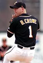 Brandon Crowe tossed 6 1/3 innings of relief for his second win of the season.